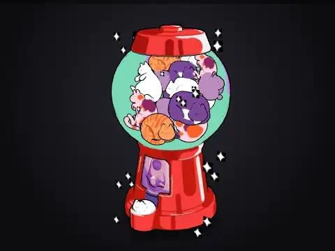 Cat Gumball Dispenser 3D model