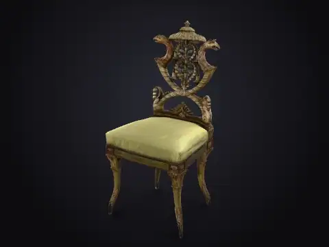Italian Side Chair (Smithsonian) 3D model