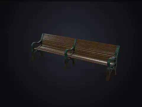 Park Bench 3D model