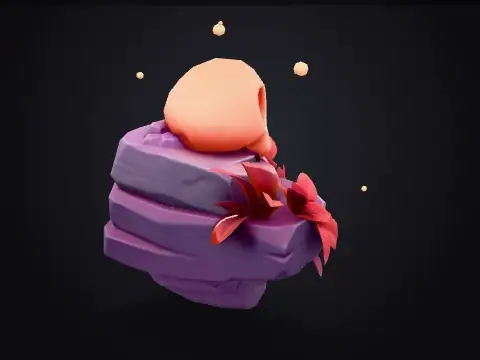 Skull Rock 3D model