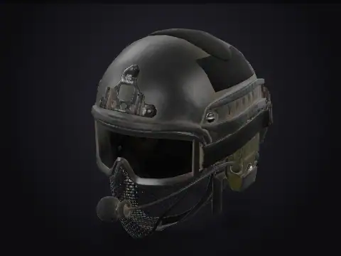 Tactical Helmet 3D model