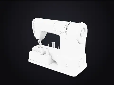 1950s Swiss Sewing Machine 3D model