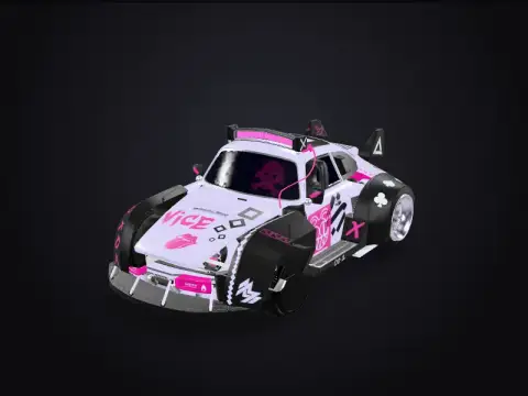 Cyberpunk Car 3D model