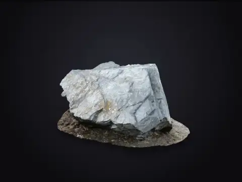 Grey Boulder (Photogrammetry) 3D model