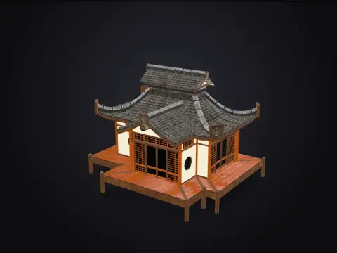 Japanese House 3D model