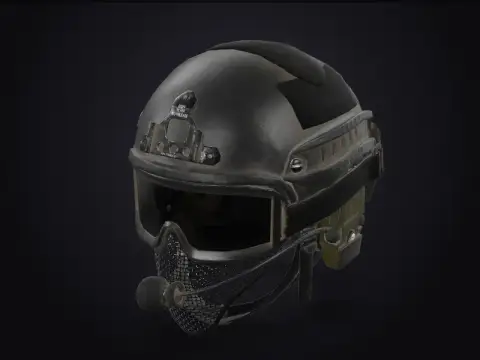 Tactical Helmet 3D model